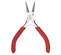 Rayher Pince à becs effilés ronds, 1 pce., 12,5cm, acier inoxydable, arts créatifs, bijoux, réparation-8934000