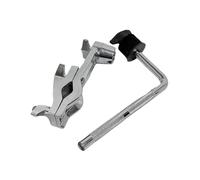 Pince pour bras de cymbale Support de support cymbale batterie avec pince sécurisée, extension bras flèche réglable for studio musique et spectacles en direct