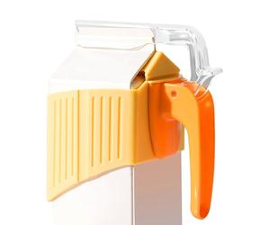 Pince Pour Brique De Lait Avec Poignée - Assistant de Versage Anti-Fuite pour Carton de Boisson - Clip Verseur Pour Berlingot De Jus - Pour Cuisine Salle À Manger Maison Bureau Hôtel Camping Pique-