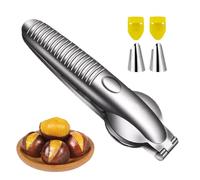Pince pour châtaignes, outil pour casse-noisettes, pince à châtaignes, craqueurs, outils de cuisine résistants, casse-noisette avec poignée, casse-noisette professionnel, coupeur pour châtaignes et