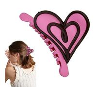 Pince pour cheveux longs, support fixe pour queue de cheval pour femme - Accessoires de cheveux pour un usage quotidien, les fêtes, le sport, les rendez-vous et les soirées