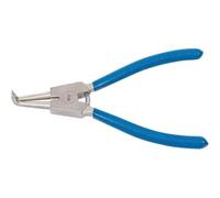 Pince pour Circlips Coudée 175 mm - Circlips Extérieurs - Précision et Maniabilité, Acier, Zones Difficiles - D-Work