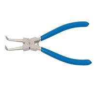 Pince pour Circlips Coudée 175 mm - Circlips Intérieurs - Précision et Maniabilité, Acier, Zones Difficiles - D-Work