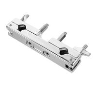 Pince pour Cymbale de Batterie Réglable en Alliage de Zinc Argenté | Angle Ajustable, Tension Modulable, Design Léger, pour Support de Batterie et Fixation de Cymbale