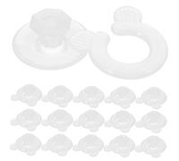 Pince pour Drap et Couette, Clips de Couette en PP Transparents, 16 pièces, fixateur, Clip Drap lit, Porte-Couvercle Matelas