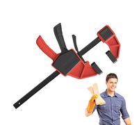 Pince pour le travail du bois - 30,5 cm - Pince de serrage en bois de menuisier avec fermeture rapide - Outil de serrage en bois haute performance sans effort - Pince de barre robuste pour coller des