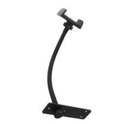 Pince pour Pied de Micro sur Pupitre, Col Flexible Noir | Support à Pince de Table, Métal et Plastique, Clip Rapide, pour Scène et Podcasting