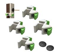 Pince pour planche de remplissage pour le travail du bois | Gabarit de traçage à serrage rapide pour les projets de garde-robe, d'armoires et de menuiserie(4pcs)