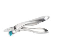 Pince pour Plat Chaud Silicone 304 Acier Inoxydable, 18,5 cm, Poignée Large Antidérapante - Prise Sûre, Stockage Suspendu, Usage Polyvalent en Cuisine