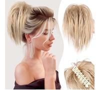 Pince pour queue de cheval en désordre, Pince à cheveux Chouchou Queue De Cheval Chignons, Extensions Avec Des Tresses (3#)