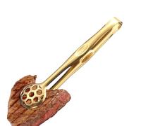 Pince pour servir des aliments - Pince de service antidérapante en acier inoxydable | Ustensiles de cuisine, pince de verrouillage robuste pour griller, frire, plaquer