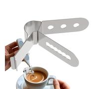 Pince Pour Sonde Thermomètre | Support À 3 Troux Pour Sonde,Pinces en Acier Inoxydable pour Barbecue Fumoir Friteuse Camping Extérieur Maison