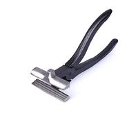 Pince professionnelle en métal avec poignée rembourrée pour étirer, peindre des tissus, encadrer des œuvres d'art, des peintures et des peintures à l'huile Largeur 8 cm