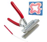Pince professionnelle pour étirer les bâches - Outils en métal avec poignée de retour à ressort | Pinces robustes pour cadres et toiles, accessoires pour un étirement facile et préc
