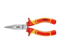 PINCE RALLONGÉE DROITE 180 MM 1000V, CRV, POLIE 01-224