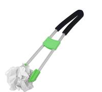 Pince Ramasse-Déchets Manche Long Ergonomique En Métal Avec Poignée | Outil De Ramassage Pour Seniors Pour Seniors, Extérieur, Jardin, , Cour Arrière, Drain, Gouttière, Bouteille, Ca