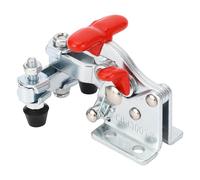 Pince rapide autobloquante à ouverture réglable, double tête, pince à bascule anti-vibration pour le travail du bois, capacité de maintien de 68 kg, matériau en acier inoxydable