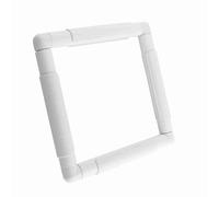 Pince Rectangulaire Carré en Plastique Cadre Broderie Stretch Brodé Bande à Coudre pour Artisanat DIY(20.3*20.3cm)