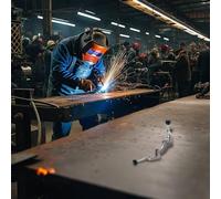 Pince réglable à angle droit pour le soudage et le travail du bois, fixation à dégagement rapide de 1 à 40 mm avec réglage de l'angle de 180 °, construction en alliage d'aluminium (TC1)