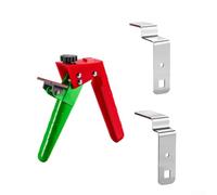 Pince réglable de précision pour installation de tiroir d'armoire avec clips de panneau avant pour un montage et un alignement sûrs et précis (1 lot)