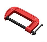 Pince réglable en forme de G pour le travail du bois, collier de serrage en acier forgé robuste avec réglage de l'angle à 90°, convient pour le métal, le bois, le plastique et la pierre, 12,7 à 30,5