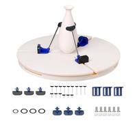 Pince réglable pour tourne-disque avec centrage automatique, outil de coupe et de réparation en céramique pour sculpter, idéal pour la maison et l'éducation