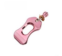 Pince rehausseur de guidon en alliage d'aluminium CNC, à libération rapide, compatible avec les vélos pliants Dahon, construction légère, ergonomique et pliable (rose)