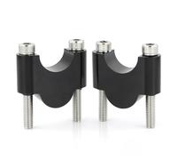 Pince Rehausseur Guidon pour CB250F pour Hornet pour CB500X pour CB500F pour CB650F 2014-2018 2019 2020 2021 2022 2023 22 Mm 7/8" Rehausseurs Guidon(Black Riser 30mm)