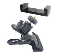 Pince rotative à 360° professionnelle pour appareil photo - Tête sphérique - Angles réglables - Durabilité en PVC