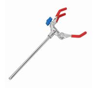 Pince rotative à trois mâchoires de laboratoire Pince de laboratoire Clip de pince universelle Flacon Condenseur Pince de tube à essai pour l'enseignement de la physique