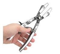 Pince serrage tuyau pince pincer les mâchoires cliquet pivotante universelle pour nettoyer les drains machine, les tuyaux automatiques, les tuyaux de radiateur, les tuyaux de frein, les t(10 inches)