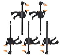Pince Serre Joint Menuisier, 5 Pcs, Serres-Joints en F, 10cm | F Clamps, Pince Serre Joint Rapide à Bois, Outillage Menuiserie, DIY, Travaux Manuels