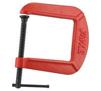 Pince solide de type G pour le travail du bois et des métaux, dispose d'une ouverture de mâchoire de 110 mm, profondeur de gorge de 305 mm pour une fixation efficace (a)