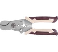 Pince Strend Pro EA353, 180 mm, pince coupante diagonale, pour torons, câbles et fils, pince à sertir