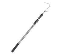 Pince télescopique en acier inoxydable - Organiseur robuste pour barres de toit - Organiseur multifonction pour crochets de bâche et outils de camion