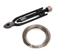 Pince torsadée pour fil de sécurité - TBEST - 21cm - Acier à haute teneur en carbone - Blanc