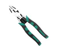 Pince universelle à nez aiguille, coupe-fil en Super alliage, dénudeur de fil, pince démolition, électricien travail des métaux, outil professionnel(Multi-colored-9)