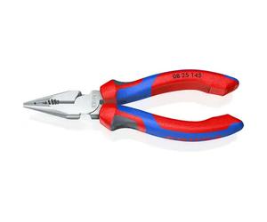 PINCE UNIVERSELLE DEMI RONDE 145 mm - CHROMEE - KNIPEX - 0825145SB