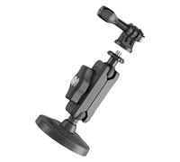 Pince universelle en métal pour appareil photo - Base à ventouse puissante - Tête sphérique réglable - Pour accessoires de photographie sportive extrême - Support de bras en métal étanche pour les