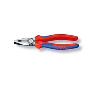 Pince universelle - KNIPEX - 0302180 - polie - bi-matière - 180 mm