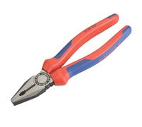 Knipex Pince universelle 200 mm poignées multi-composant rouge et bleu