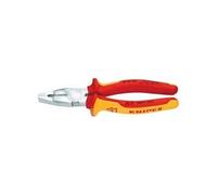 Pince universelle, VDE, Long. : 190 mm, Capacité de coupe du Ø du fil dur 2,5 mm, Capacité de coupe du Ø de la corde à piano 2,0 mm