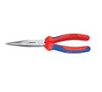 Pince coupante demi-ronde - KNIPEX - becs longs - Acier électrique au vanadium forgé - Rouge