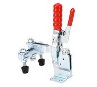 Pince verticale à dégagement rapide, pince à bascule réglable à double tête robuste pour appareils de soudage de machines à vibrations Force de serrage de 227 kg Vis en acier à