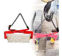 Pince verticale robuste pour plaques - Outil de levage pour la manutention de la pierre, du métal, du marbre et du verre, qualité industrielle, prise en main sûre, idéale pour la constructio