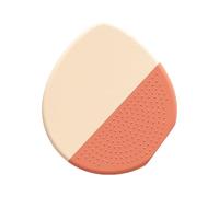 Pinceau à de teint - 7,9 x 9,9 x 1,5 cm - Pinceau contour anti-cernes - Outil plat en silicone cosmétique pour un travail précis, les amateurs professionnels, les débutants, la routine
