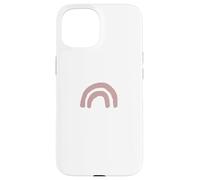 Pinceau à Dessin Arc-en-Ciel Rose Amusant Coque pour iPhone 15