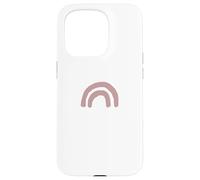 Pinceau à Dessin Arc-en-Ciel Rose Amusant Coque pour iPhone 15 Pro