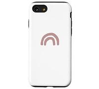 Pinceau à Dessin Arc-en-Ciel Rose Amusant Coque pour iPhone SE (2020) / 7/8