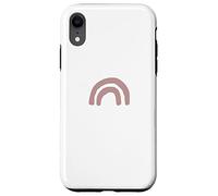 Pinceau à Dessin Arc-en-Ciel Rose Amusant Coque pour iPhone XR